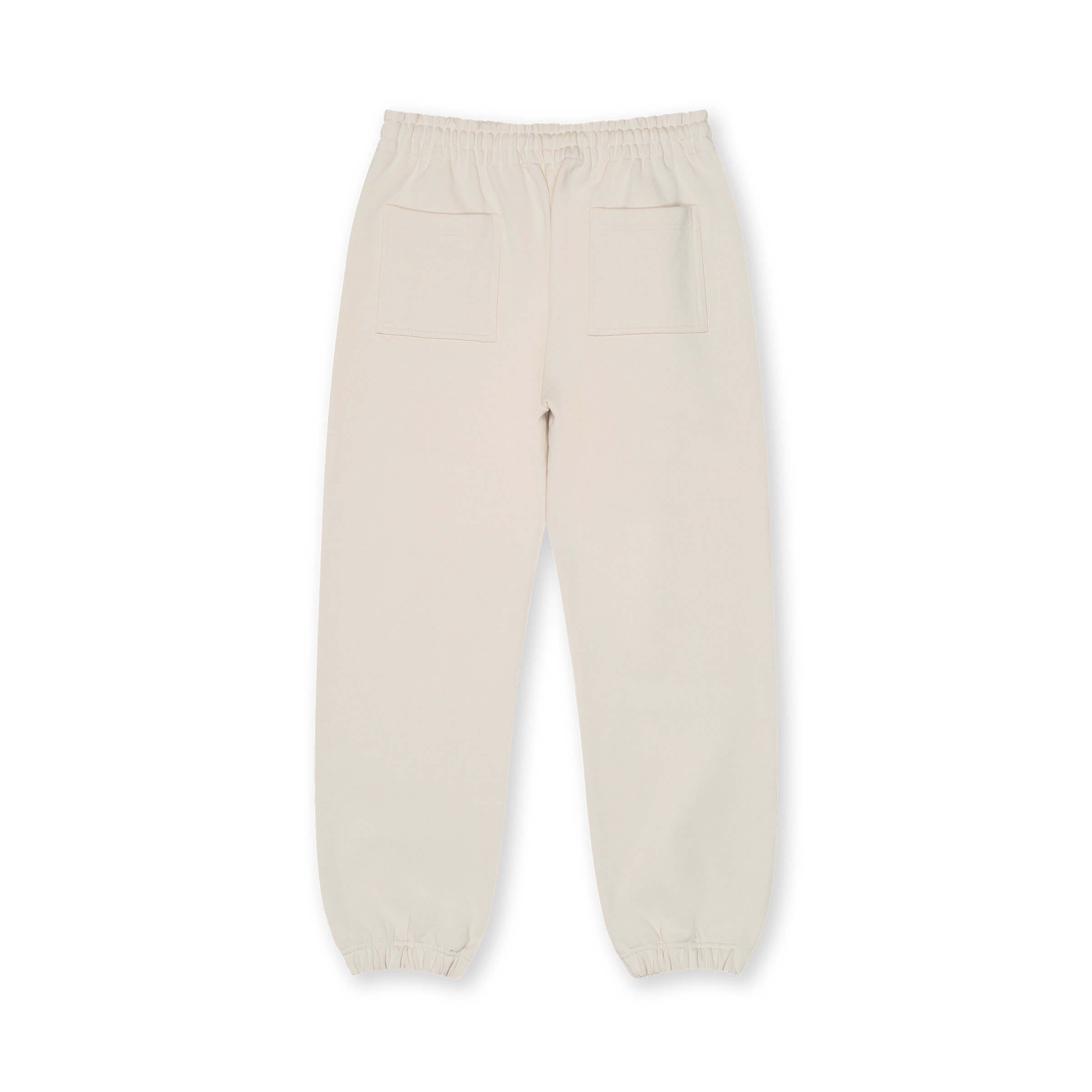 Fashion cream oversized joggers