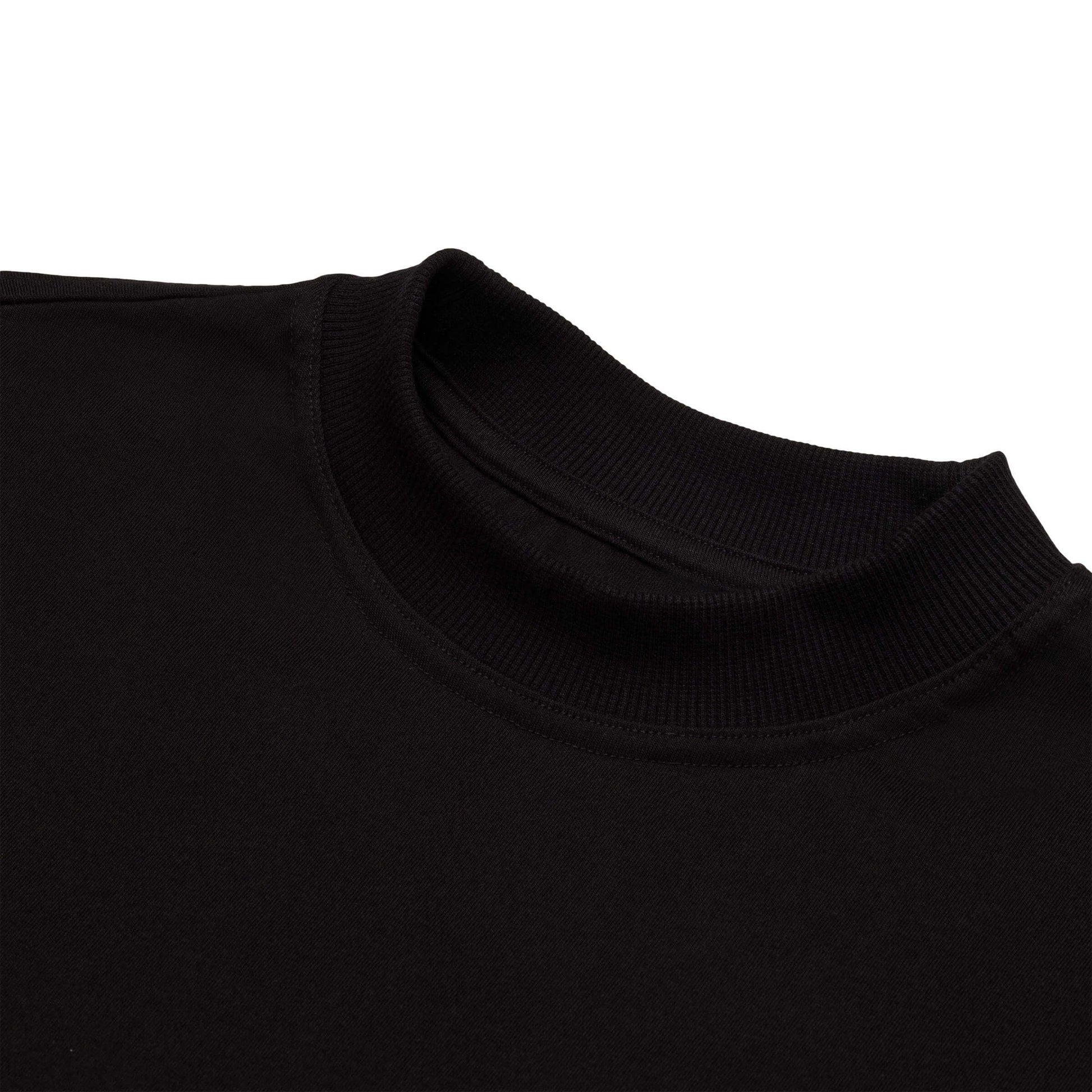 Oversized Premium Cotton Black T Shirt | BOMME STUDIO